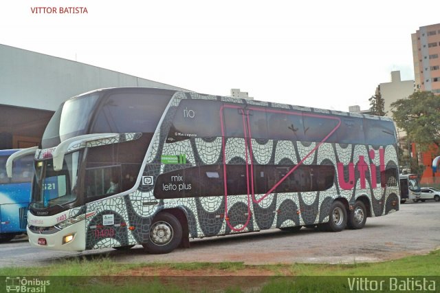UTIL - União Transporte Interestadual de Luxo 11403 na cidade de Sorocaba, São Paulo, Brasil, por Vittor Batista. Número da foto: #4920691.