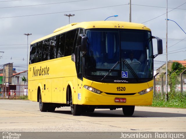 Viação Nordeste 1520 na cidade de Natal, Rio Grande do Norte, Brasil, por Josenilson  Rodrigues. Número da foto: #4920963.