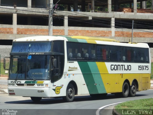 Empresa Gontijo de Transportes 15975 na cidade de Belo Horizonte, Minas Gerais, Brasil, por Lucas Vieira. ID da foto: 4920065.