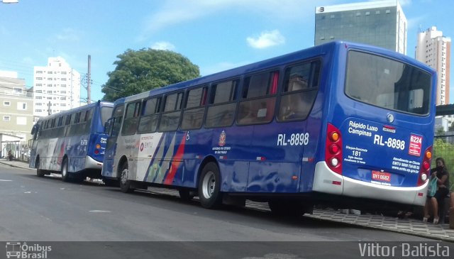 Rápido Campinas 8898 na cidade de Sorocaba, São Paulo, Brasil, por Vittor Batista. ID da foto: 4920709.