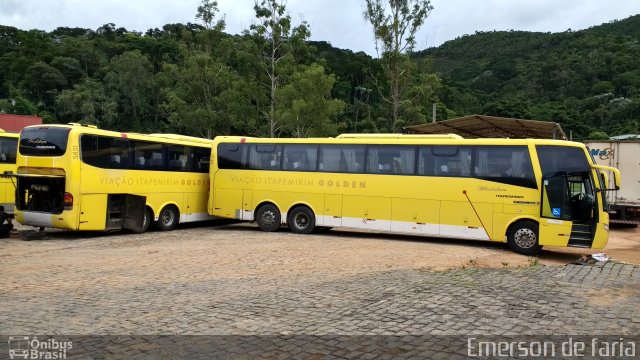 Viação Itapemirim 48127 na cidade de Manhuaçu, Minas Gerais, Brasil, por Emerson Leite de Andrade. ID da foto: 4880375.