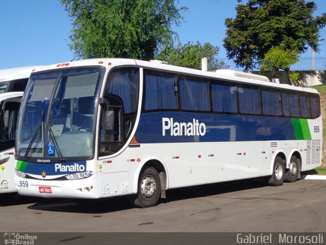 Planalto Transportes 959 na cidade de Santana do Livramento, Rio Grande do Sul, Brasil, por Gabriel  Morosoli. ID da foto: 4878862.