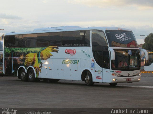 Eucatur - Empresa União Cascavel de Transportes e Turismo 4023 na cidade de Goiânia, Goiás, Brasil, por André Luiz Canon. Número da foto: #4880808.