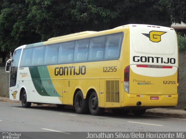 Empresa Gontijo de Transportes 12255 na cidade de Belo Horizonte, Minas Gerais, Brasil, por Jonathan Silva. ID da foto: 4878885.