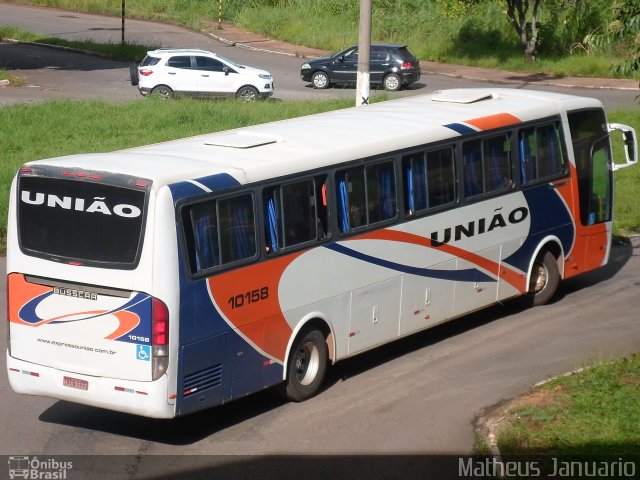 Expresso União 10158 na cidade de Anápolis, Goiás, Brasil, por Matheus Januario. Número da foto: #4880577.