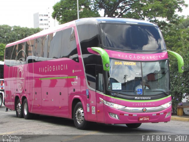 Viação Garcia 7219 na cidade de Sorocaba, São Paulo, Brasil, por Flavio Alberto Fernandes. ID da foto: 4880199.