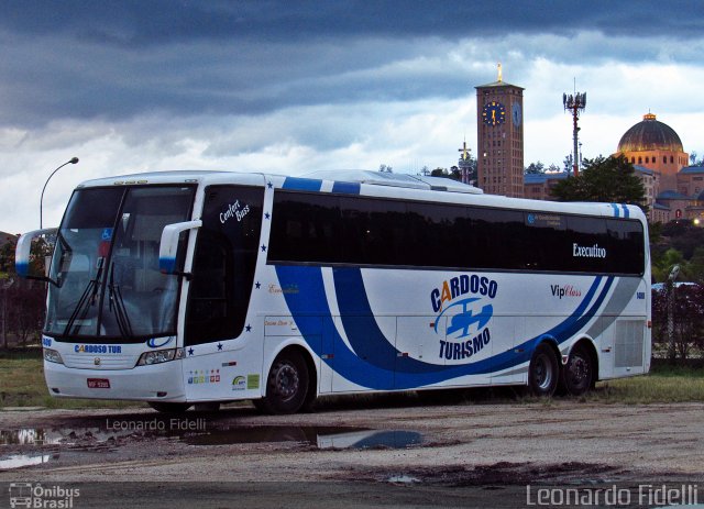 Cardoso Turismo 1400 na cidade de Aparecida, São Paulo, Brasil, por Leonardo Fidelli. ID da foto: 4879405.