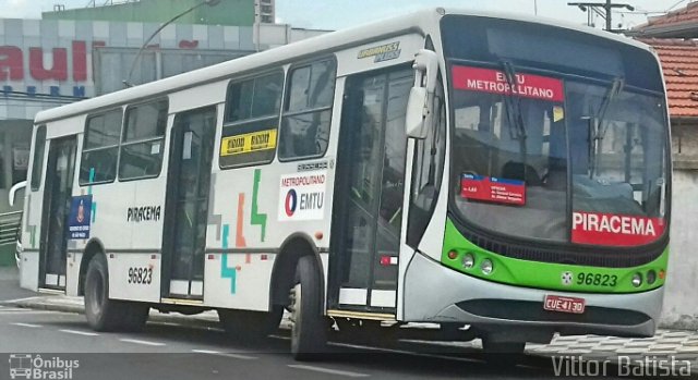 Viação Piracema de Transportes 96823 na cidade de Sorocaba, São Paulo, Brasil, por Vittor Batista. ID da foto: 4880849.