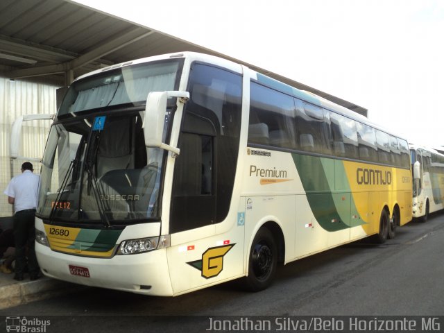 Empresa Gontijo de Transportes 12680 na cidade de Belo Horizonte, Minas Gerais, Brasil, por Jonathan Silva. Número da foto: #4878891.