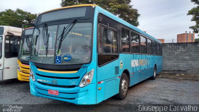 FAOL - Friburgo Auto Ônibus 040 na cidade de Nova Friburgo, Rio de Janeiro, Brasil, por Giuseppe Carvalho. Número da foto: #4880185.