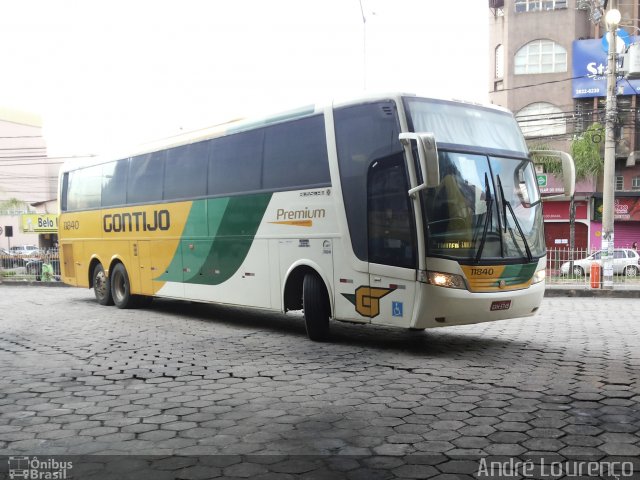 Empresa Gontijo de Transportes 11840 na cidade de Ipatinga, Minas Gerais, Brasil, por André Lourenço de Freitas. ID da foto: 4880317.