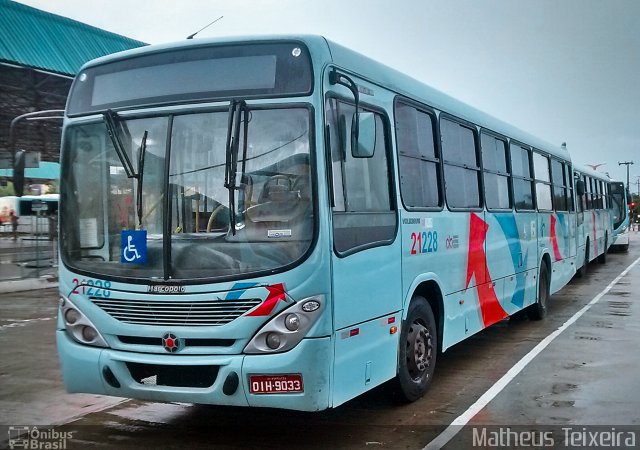 Aliança Transportes Urbanos 21228 na cidade de Fortaleza, Ceará, Brasil, por Matheus Lima Teixeira. Número da foto: #4879839.