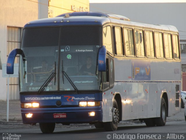 Ônibus Particulares 10500 na cidade de Maceió, Alagoas, Brasil, por Rodrigo Fonseca. Número da foto: #4923780.