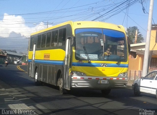 AMSA - Autotransportes Moravia SJB 8483 na cidade de , por Daniel Brenes. Número da foto: #4921877.