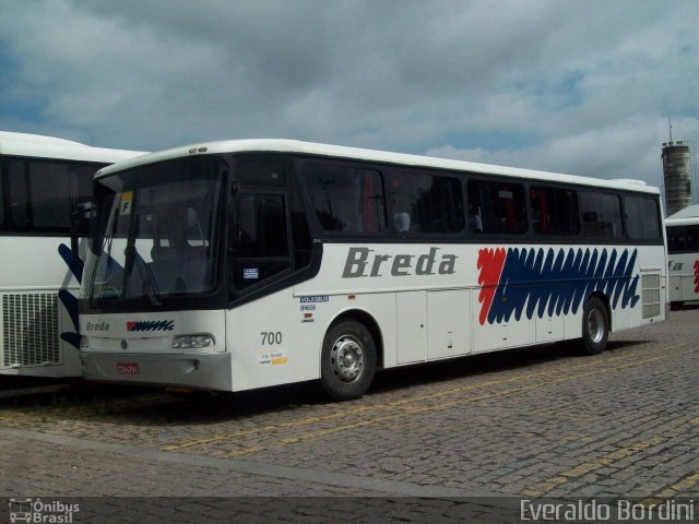 Breda Transportes e Serviços 700 na cidade de São José dos Campos, São Paulo, Brasil, por Everaldo Bordini. ID da foto: 4922077.