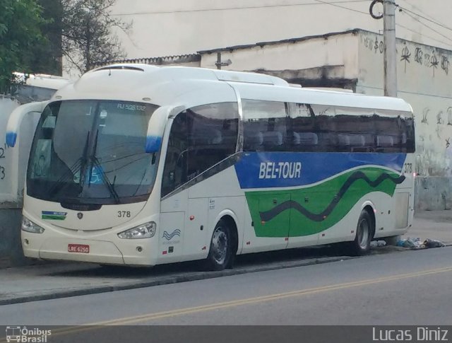 Bel-Tour Transportes e Turismo 378 na cidade de Rio de Janeiro, Rio de Janeiro, Brasil, por Lucas Diniz. Número da foto: #4924121.