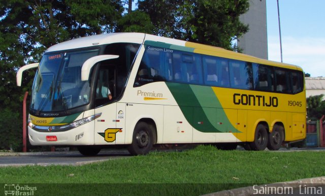 Empresa Gontijo de Transportes 19045 na cidade de Vitória, Espírito Santo, Brasil, por Saimom  Lima. Número da foto: #4922880.