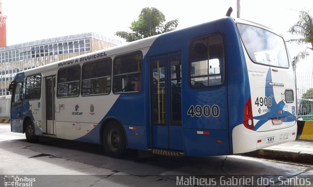 Onicamp Transporte Coletivo 4900 na cidade de Campinas, São Paulo, Brasil, por Matheus Gabriel dos Santos. Número da foto: #4921962.