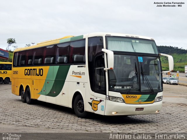 Empresa Gontijo de Transportes 12050 na cidade de João Monlevade, Minas Gerais, Brasil, por Antonio Carlos Fernandes. ID da foto: 4922421.