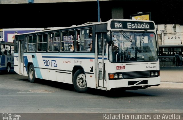 Rio Ita RJ 152.311 na cidade de São Gonçalo, Rio de Janeiro, Brasil, por Rafael Fernandes de Avellar. Número da foto: #4921828.