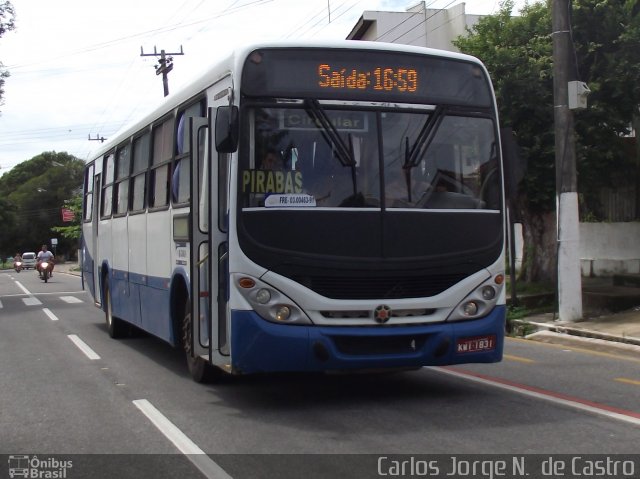 Ônibus Particulares KWI1831 na cidade de Salinópolis, Pará, Brasil, por Carlos Jorge N.  de Castro. ID da foto: 4922455.