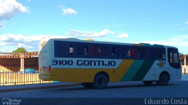 Empresa Gontijo de Transportes 3100 na cidade de Januária, Minas Gerais, Brasil, por Eduardo Costa. ID da foto: 4921803.