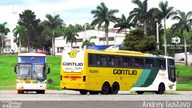 Empresa Gontijo de Transportes 15265 na cidade de Perdões, Minas Gerais, Brasil, por Andrey Gustavo. ID da foto: 4922864.