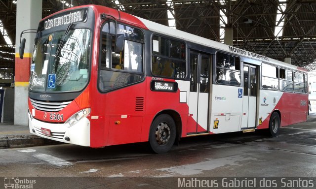 Expresso CampiBus 2301 na cidade de Campinas, São Paulo, Brasil, por Matheus Gabriel dos Santos. Número da foto: #4921966.