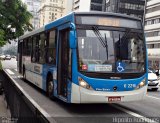 TUPI - Transportes Urbanos Piratininga 6 2216 na cidade de São Paulo, São Paulo, Brasil, por Hipólito Rodrigues. Número da foto: #:id.