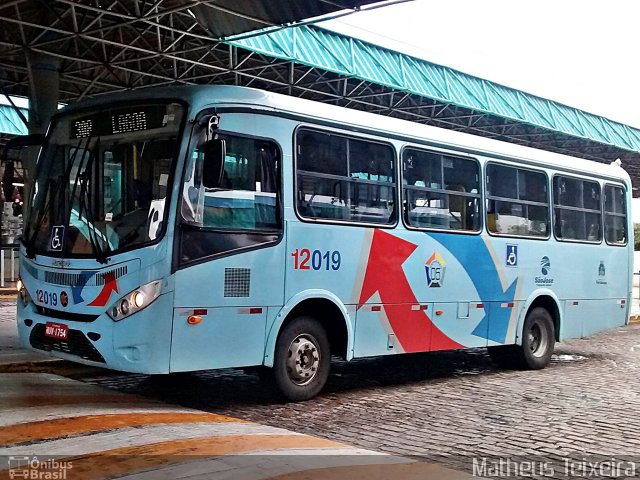 Auto Viação São José 12019 na cidade de Fortaleza, Ceará, Brasil, por Matheus Lima Teixeira. ID da foto: 4924737.