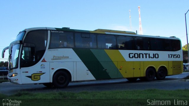 Empresa Gontijo de Transportes 17150 na cidade de Viana, Espírito Santo, Brasil, por Saimom  Lima. Número da foto: #4926166.