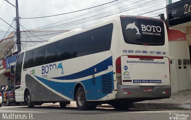 Boto Turismo 2703 na cidade de Porto Seguro, Bahia, Brasil, por Matheus Rocha Santiago. ID da foto: 4924870.