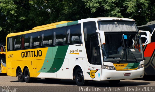 Empresa Gontijo de Transportes 12350 na cidade de São Paulo, São Paulo, Brasil, por Cristiano Soares da Silva. ID da foto: 4925697.