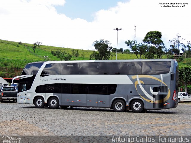 Expresso Vila Rica 6403 na cidade de João Monlevade, Minas Gerais, Brasil, por Antonio Carlos Fernandes. Número da foto: #4925042.