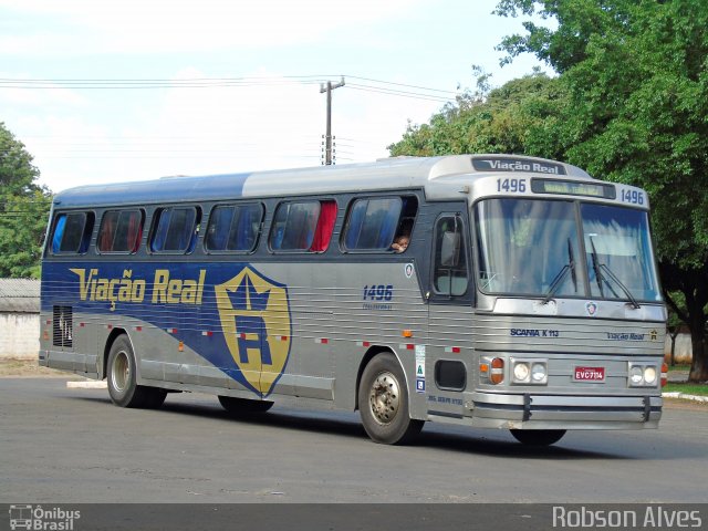 Viação Real 1496 na cidade de Paranavaí, Paraná, Brasil, por Robson Alves. ID da foto: 4927784.