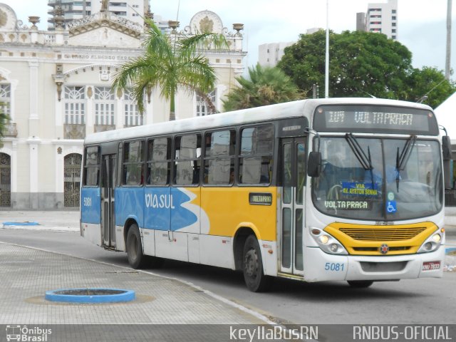 Via Sul TransFlor 5081 na cidade de Natal, Rio Grande do Norte, Brasil, por Keylla Pinto. Número da foto: #4927055.