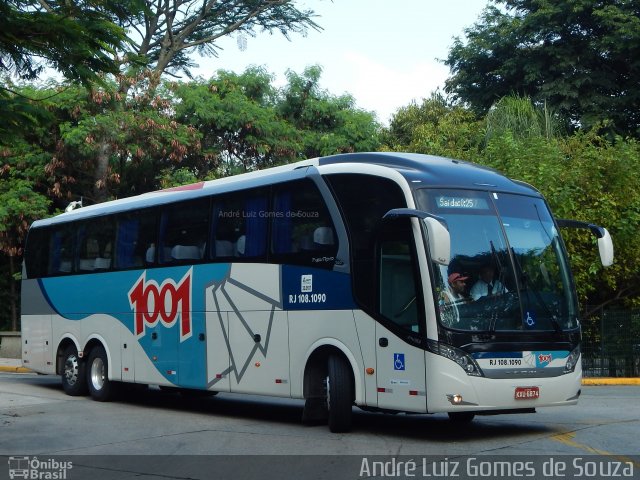 Auto Viação 1001 RJ 108.1090 na cidade de São Paulo, São Paulo, Brasil, por André Luiz Gomes de Souza. Número da foto: #4928257.