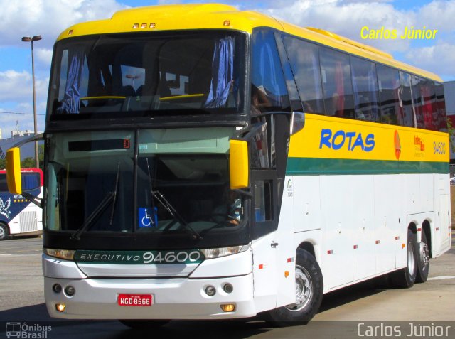 RodeRotas - Rotas de Viação do Triângulo 94600 na cidade de Goiânia, Goiás, Brasil, por Carlos Júnior. Número da foto: #4927916.