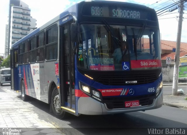 São João Votorantim - Sorotur Turismo 495 na cidade de Sorocaba, São Paulo, Brasil, por Vittor Batista. Número da foto: #4928951.