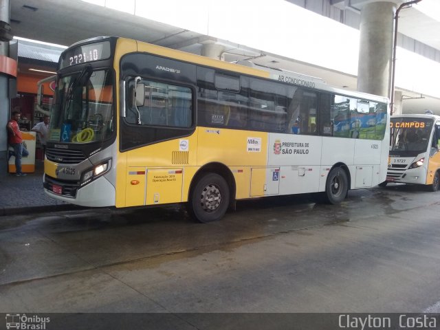 Allibus Transportes 4 5025 na cidade de São Paulo, São Paulo, Brasil, por Clayton  Costa. Número da foto: #4929574.
