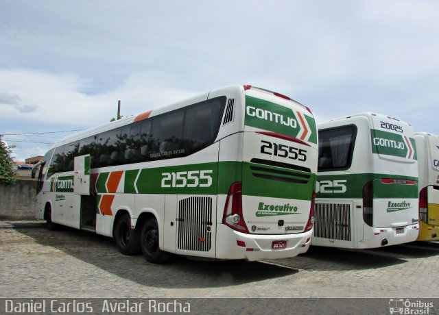 Empresa Gontijo de Transportes 21555 na cidade de Piúma, Espírito Santo, Brasil, por Daniel Carlos  Avelar Rocha. ID da foto: 4931024.