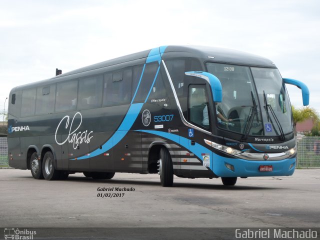 Empresa de Ônibus Nossa Senhora da Penha 53007 na cidade de Curitiba, Paraná, Brasil, por Gabriel Machado. ID da foto: 4929631.