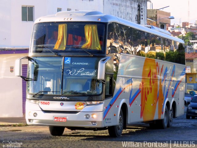 Zutur Turismo 5060 na cidade de Caruaru, Pernambuco, Brasil, por Willian Pontual. ID da foto: 4931676.