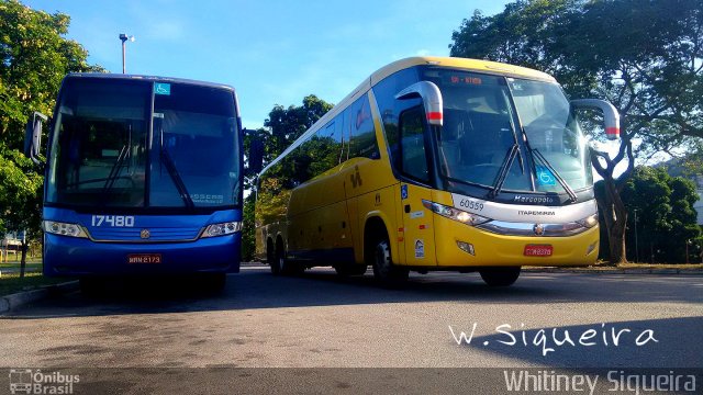 Viação Itapemirim 60559 na cidade de Vitória, Espírito Santo, Brasil, por Whitiney Siqueira. Número da foto: #4932449.