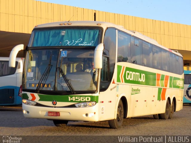 Empresa Gontijo de Transportes 14560 na cidade de Caruaru, Pernambuco, Brasil, por Willian Pontual. Número da foto: #4931682.