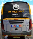Expresso Araguari 3702 na cidade de Cascavel, Paraná, Brasil, por Carlos Júnior. Número da foto: #4931703.