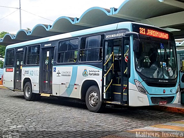 Auto Viação Dragão do Mar 42402 na cidade de Fortaleza, Ceará, Brasil, por Matheus Lima Teixeira. ID da foto: 4933449.