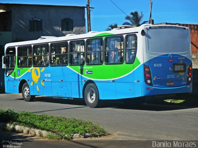 Expresso Santa Paula 16128 na cidade de Serra, Espírito Santo, Brasil, por Danilo Moraes. ID da foto: 4933522.