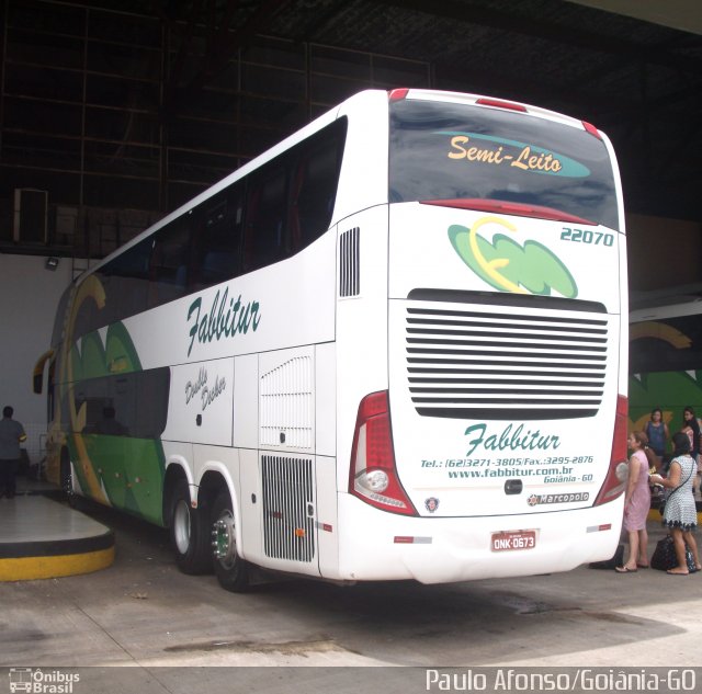 Fabbitur Transporte e Turismo 22070 na cidade de Goiânia, Goiás, Brasil, por Afonso de Sousa. Número da foto: #4933409.