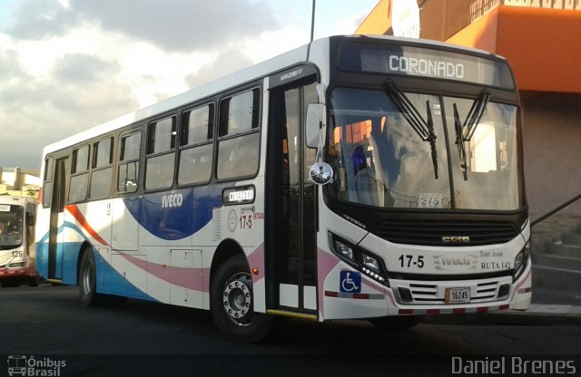 Transportes Coronado 17-5 na cidade de , por Daniel Brenes. Número da foto: #4933052.